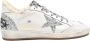 Golden Goose Witte Glitterster Sneakers White Dames - Thumbnail 1