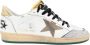 Golden Goose Witte Gouden Ballstar Sneakers White Dames - Thumbnail 1