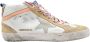 Golden Goose Witte Grijze Ster en Beige Sneakers Beige Dames - Thumbnail 1