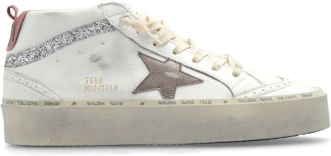 Golden Goose Sportschoenen Hi Mid Star Classic White Dames