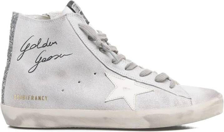 Golden Goose Witte High Top Sneakers White Dames
