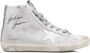 Golden Goose Gelamineerd Suède Ster Glitter Leren Sneakers White Dames - Thumbnail 4