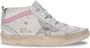 Golden Goose Witte hoge sneakers met ster White Dames - Thumbnail 1