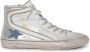 Golden Goose Witte hoge sneakers met ster White Heren - Thumbnail 1