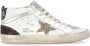 Golden Goose Witte Hoge Top Glitter Ster Sneakers White Dames - Thumbnail 1