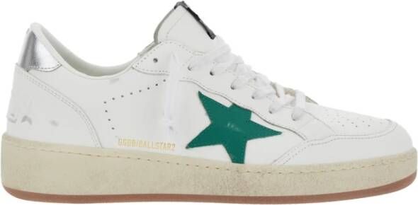 Golden Goose Witte lage sneakers met sterpatch White Heren