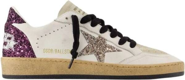 Golden Goose Stijlvolle Multicolor Leren Sneakers White Dames