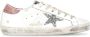 Golden Goose Witte Leren Glitter Ster Sneakers White Dames - Thumbnail 1