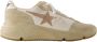 Golden Goose Witte Leren Hardloopschoenen White Dames - Thumbnail 1