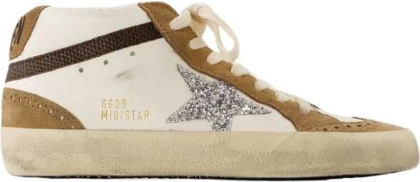 Golden Goose Sportschoenen Mid Star Classic Multicolor Dames