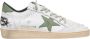 Golden Goose Witte Leren Sneakers met Contrasterende Details White Heren - Thumbnail 16