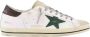 Golden Goose Stijlvolle Leren Sneakers in Wit Groen Bruin Multicolor Heren - Thumbnail 16