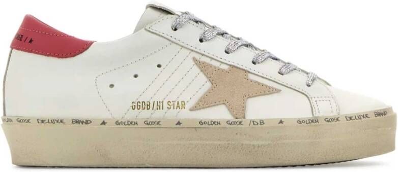 Golden Goose Witte Leren Sneakers met Hi Star Stijl White Dames