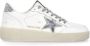 Golden Goose Witte Leren Sneakers met Vernietigend Effect White Dames - Thumbnail 5