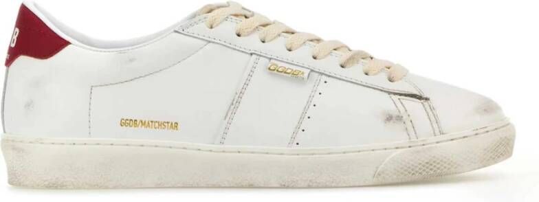 Golden Goose Witte leren sneakers voor Matchstar stijl White Heren