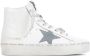 Golden Goose Zilverblauwe Hi Francy Sneakers Multicolor Dames - Thumbnail 5