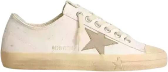 Golden Goose Witte leren sneakers White Heren