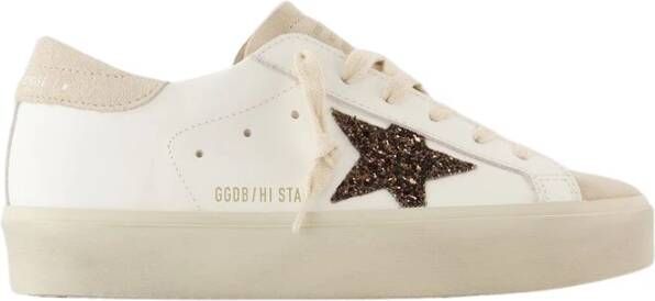 Golden Goose Leren Veterschoenen Sneakers White Dames