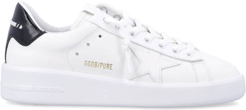 Golden Goose Witte Leren Ster Sneakers White Dames