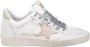 Golden Goose Witte Leren Ster Suède Hak Sneakers White Dames - Thumbnail 1