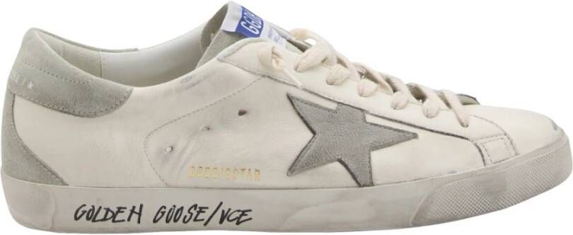 Golden Goose Super-Star Nappa Upper Nabuk Star Sue Tong Heel White Heren