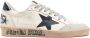 Golden Goose Leren Veterschoenen Platte Rubberen Zool White Heren - Thumbnail 15