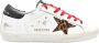 Golden Goose Witte Luipaard Ster Rode Veters Sneakers White Dames - Thumbnail 1