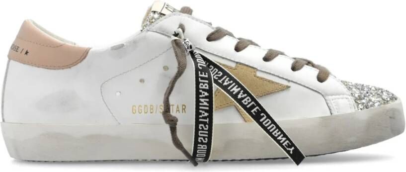 Golden Goose Witte Platte Schoenen Elegant Stijl White Dames