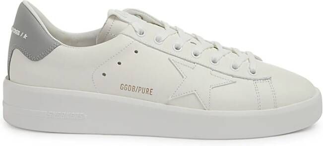 Golden Goose Witte Pure Star Sneakers White Heren