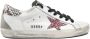 Golden Goose Witte Roze Glitter Ster Sneakers White Dames - Thumbnail 1