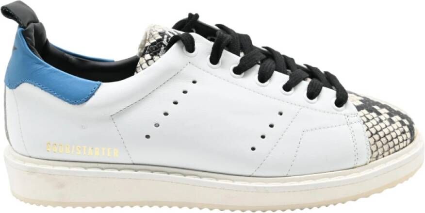 Golden Goose Witte Sky Starter Sneakers Multicolor Heren