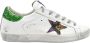 Golden Goose Witte Slang Ster Glitter Sneakers White Dames - Thumbnail 1