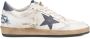 Golden Goose Kleurrijke Leren Sneakers Ball Star Stijl Multicolor Heren - Thumbnail 7