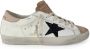 Golden Goose Witte sneakers met bruine accenten White Dames - Thumbnail 1