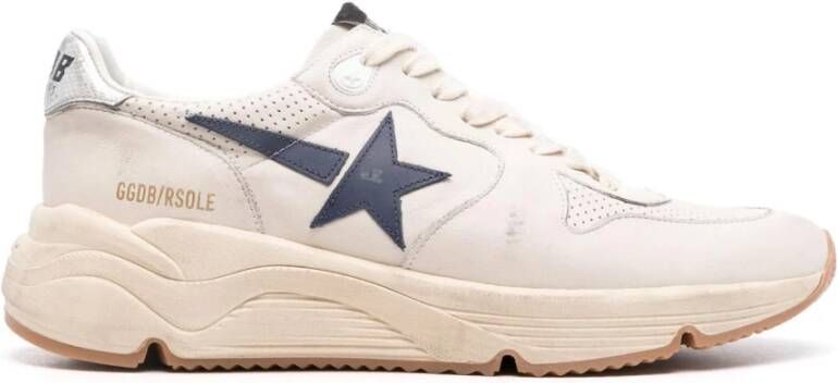 Golden Goose Witte Sneakers Met Dikke Zool White Heren