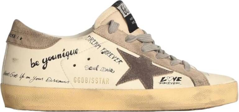 Golden Goose Witte Sneakers met Stella Logo White Dames