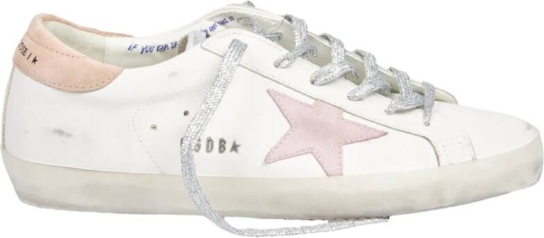 Golden Goose Witte Sneakers met Sterdetail White Dames