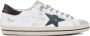 Golden Goose Stijlvolle Leren Sneakers in Wit Groen Bruin Multicolor Heren - Thumbnail 13