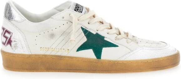 Golden Goose Witte Sneakers met Uniek Ontwerp White Heren