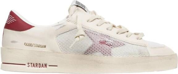 Golden Goose Witte Sneakers met Uniek Ontwerp White Heren