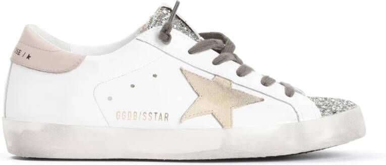 Golden Goose Witte Platte Schoenen Elegant Stijl White Dames