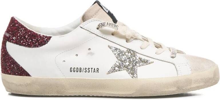 Golden Goose Witte Sneakers Super Star Classic White Dames