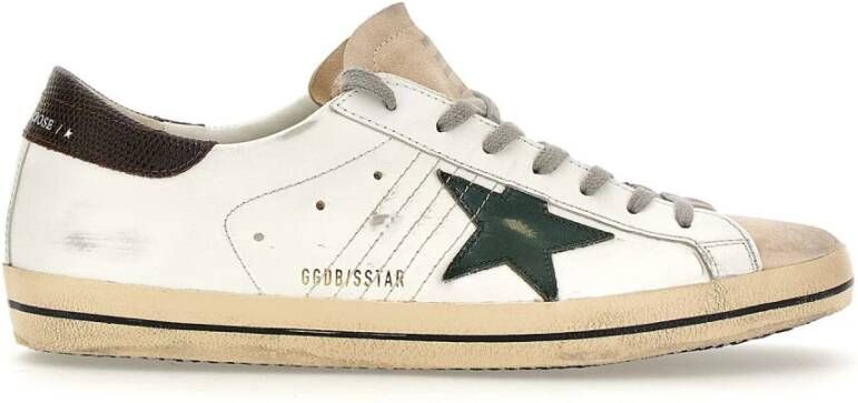 Golden Goose Witte Sneakers voor een Stijlvolle Look White Heren