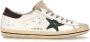 Golden Goose Stijlvolle Leren Sneakers in Wit Groen Bruin Multicolor Heren - Thumbnail 22