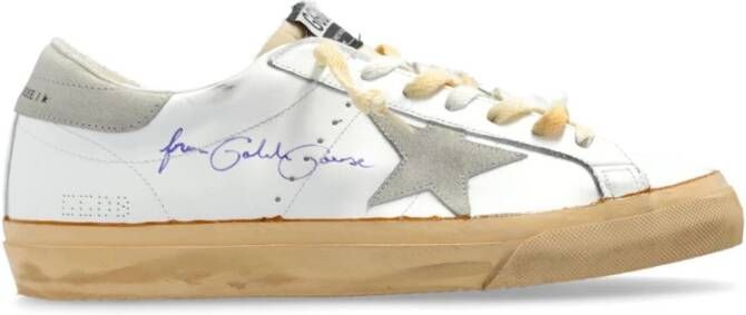 Golden Goose Sneakers Super Star High Foxing Vce Sole White Heren