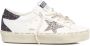 Golden Goose Witte Leren Glitter Ster Sneakers White Dames - Thumbnail 17