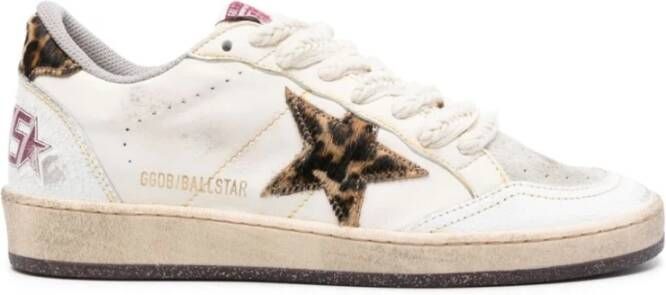 Golden Goose Witte Sneakers Aw24 Damesschoenen Beige Dames