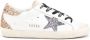 Golden Goose Glitter Ster Hak Leren Sneakers White Dames - Thumbnail 6