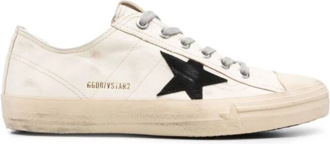 Golden Goose Witte Ster Patch Veterschoenen White Heren