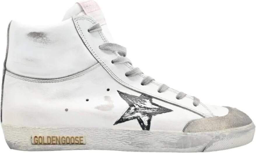 Golden Goose Witte Sterrug Sneakers White Dames